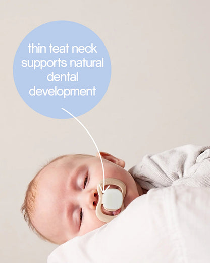 b.box Glow Pacifier Ergonomic Teat & Shield Design-Pack of 2-Blush & Latte
