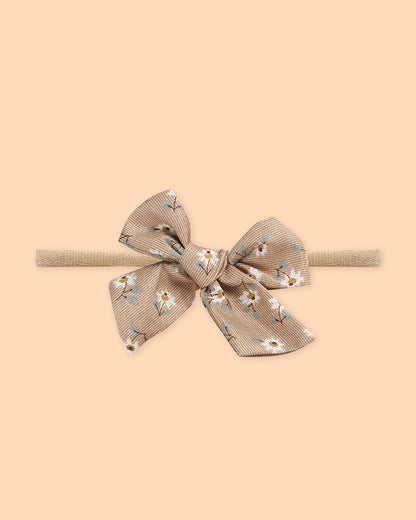 Polka Tots Multicolor Headband Set-Floral-Cotton-Pack of 5-For Infants