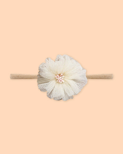 Polka Tots Multicolor Headband Set-Floral-Cotton-Pack of 5-For Infants