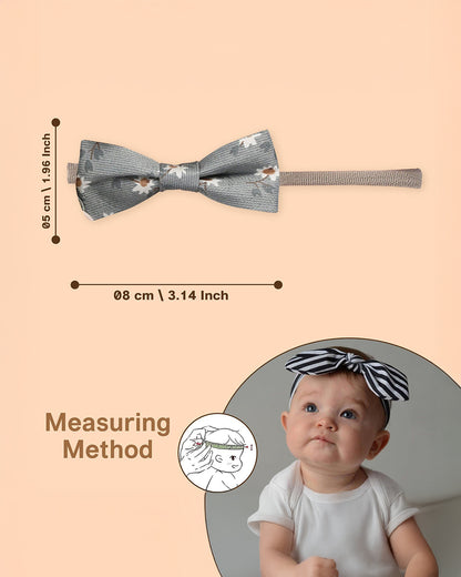 Polka Tots Multicolor Headband Set-Floral-Cotton-Pack of 5-For Infants