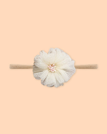 Polka Tots Multicolor Headband Set-Floral-Cotton-Pack of 5-For Infants