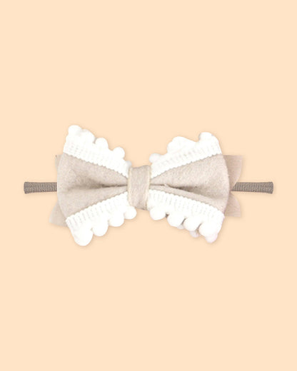 Polka Tots Multidesign Headband Set-Solid-Cotton-Pack of 10-For Infants