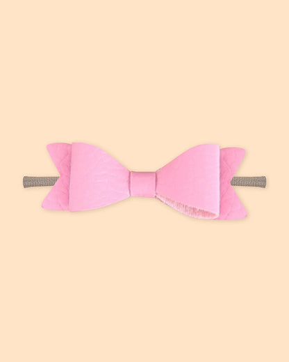 Polka Tots Multidesign Headband Set-Solid-Cotton-Pack of 10-For Infants