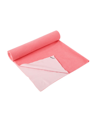 nuluv Mattress Protector-Ultra-Absorbent & Wrinkle free-100% Leak-Proof with Overnight Protection-Peach-For Infants