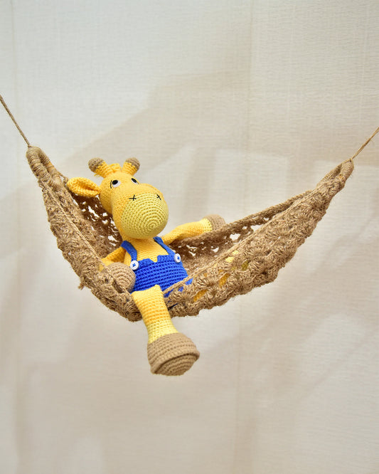 Happy Threads Alex Giraffe Soft Toy-Easily Washable-Plush Cuddly Toy For Newborn