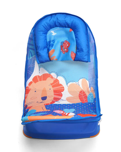 Mastela Deluxe Baby Bather-With 3 Position Recline & Padded Head Rest-0 to 6M-Turtle & Fish