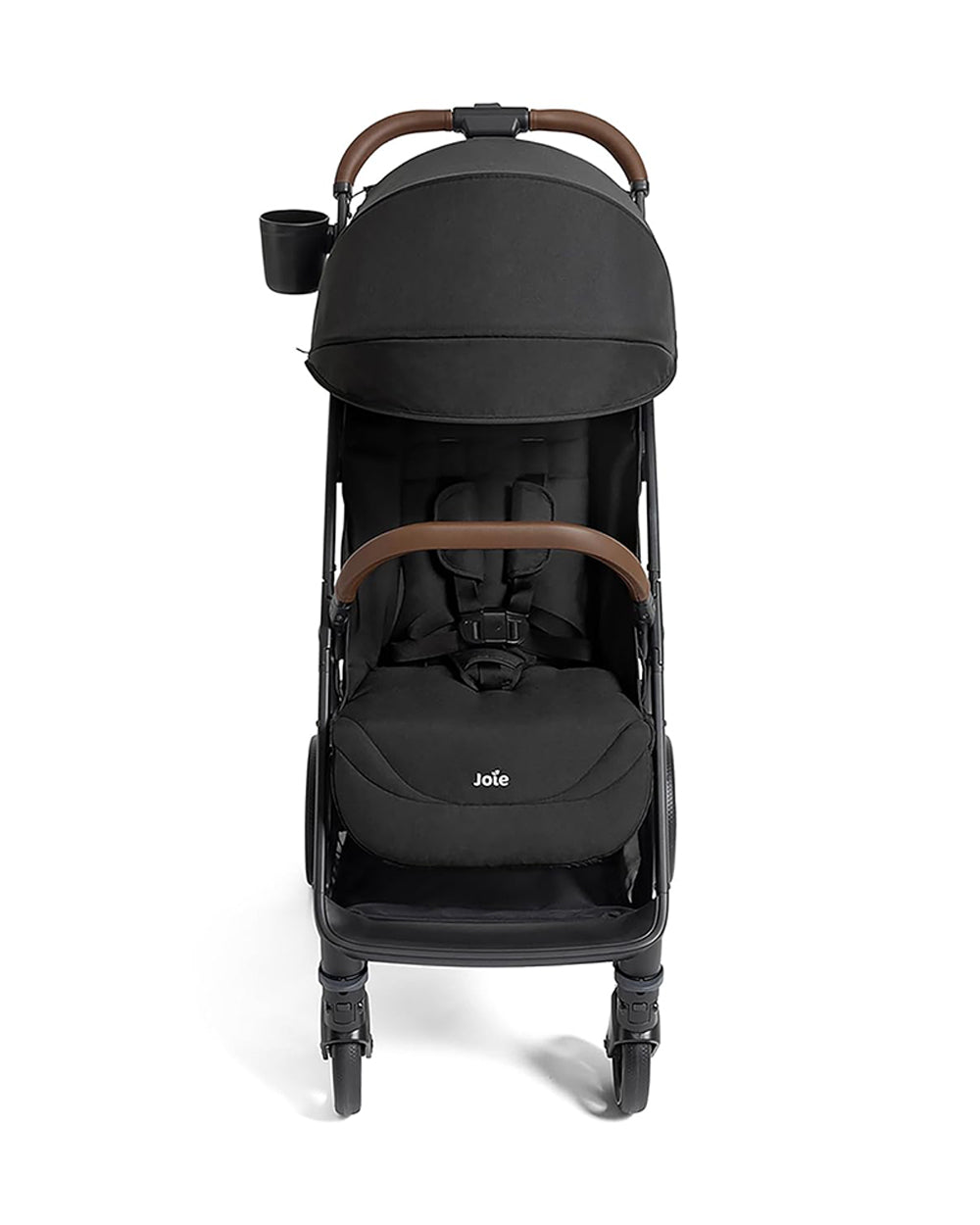 Joie Nutmeg Cabin Friendly Stroller-One Hand Fold-Near Flat