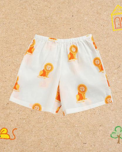 Mouse in The House T-shirt & Shorts Set-The Regal Lion-Cotton-For Infants