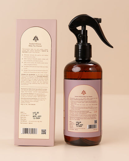 Baby Forest Swaksh Khilone Toy Cleaner-Ayurvedic Formulation-Artificial Fragrance Free & Safe For Infants