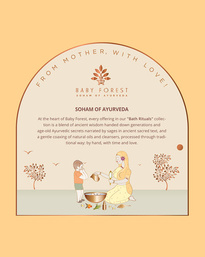Baby Forest Maasoom Mukhra Ayurvedic Kids Face Wash-With Chamomile & Oatmeal Extract