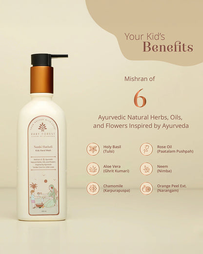Baby Forest Nanhi Hatheli Kids Handwash-With Chamomile & Aloe Vera