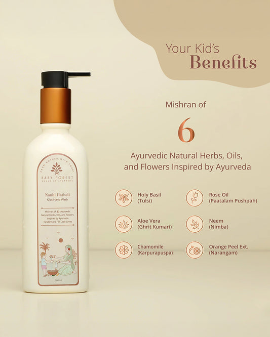 Baby Forest Nanhi Hatheli Kids Handwash-With Chamomile & Aloe Vera