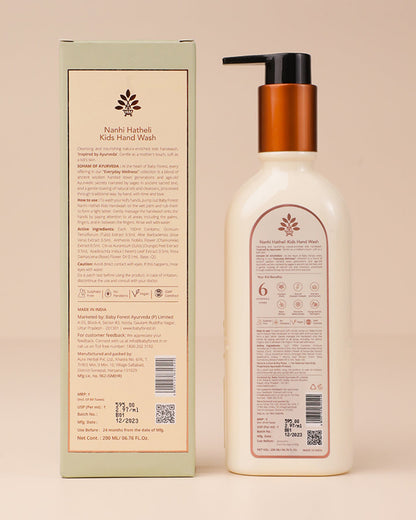 Baby Forest Nanhi Hatheli Kids Handwash-With Chamomile & Aloe Vera