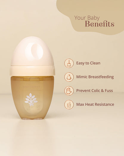 Baby Forest Laad Pyaar Feeding Bottle-Slow Flow-150 ml-0M+