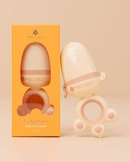 Baby Forest Fruit Pacifier-BPA Free-Snap Lock Closure-3M+