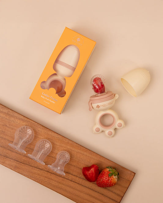 Baby Forest Fruit Pacifier-BPA Free-Snap Lock Closure-3M+