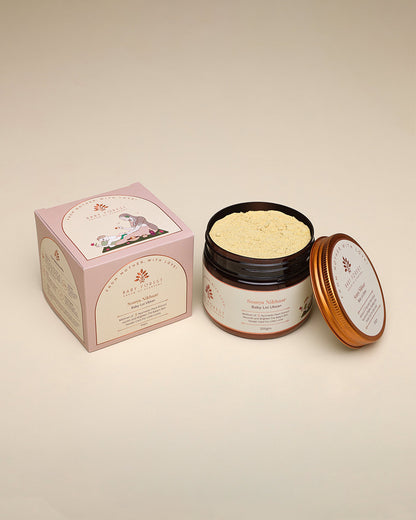 Baby Forest Somya Nikhaar Baby Loi Ubtan-With Wheat Flour & Turmeric-Soothes Inflammation, Nourishes & Brightens Skin
