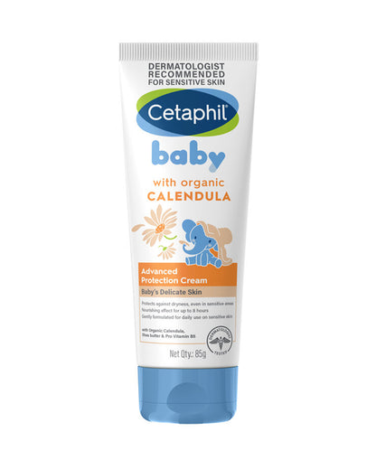 Cetaphil Advanced Protection Baby Cream-With Organic Calendula-Moisturizes, Soothes & Strengthens Skin Barrier