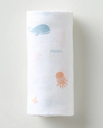 Aariro Newborn Essentials Gift Set For Baby Shower-Pack of 6-Under The Sea