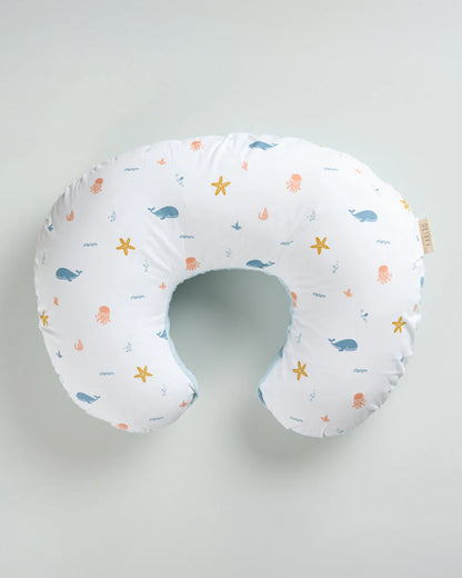 Aariro Nursing Pillow-Organic Cotton-Under the Sea-For Nursing