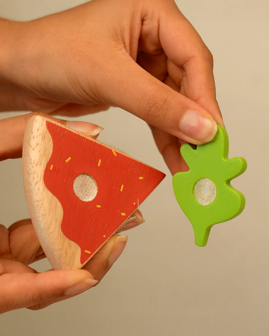 Playbox Pizza Oven-Pretend & Play Toy-Include 15 Pieces-Enhances Creativity-12M+