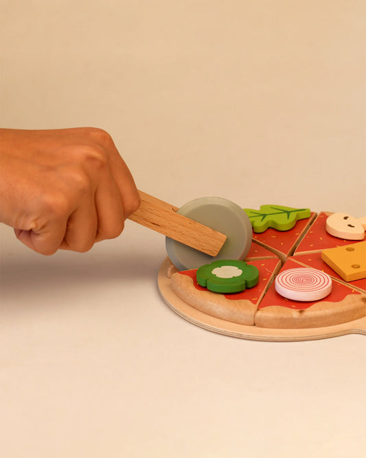 Playbox Pizza Oven-Pretend & Play Toy-Include 15 Pieces-Enhances Creativity-12M+