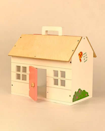 Playbox Pop’s Pool Side Villa-Doll House-Includes 8 Pieces-Enhances Imagination-36M+