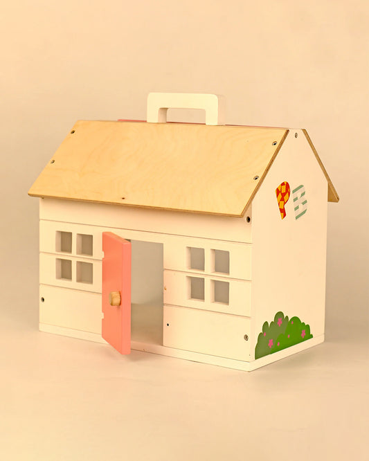 Playbox Pop’s Pool Side Villa-Doll House-Includes 8 Pieces-Enhances Imagination-36M+
