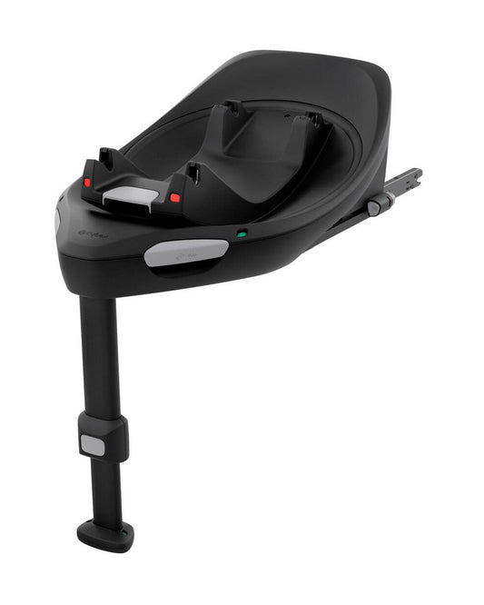 Cybex Base G ISOFIX Car Seat Base-With Smart One Step Car Seat Removal-Rear Facing Lock for Cloud G-Extra Stable Load Leg-2 Years Warranty-Black