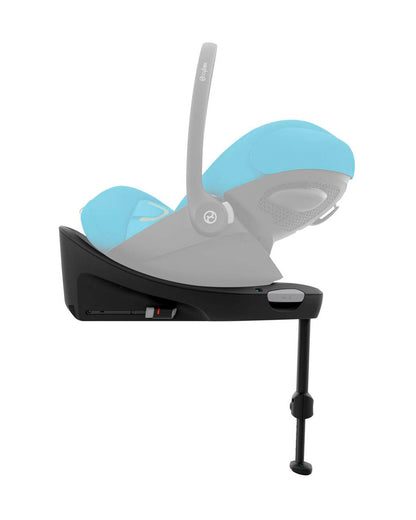 Cybex Base G ISOFIX Car Seat Base-With Smart One Step Car Seat Removal-Rear Facing Lock for Cloud G-Extra Stable Load Leg-2 Years Warranty-Black