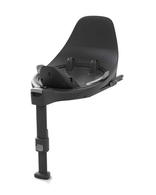 Cybex Base T ISOFIX Car Seat Base-Rear Facing Lock for Cloud T-Extra Stable Load Leg-2 Years Warranty-Black