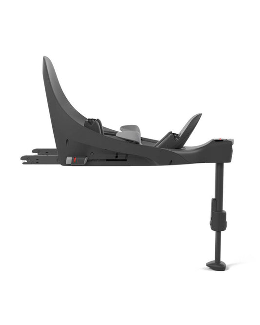 Cybex Base T ISOFIX Car Seat Base-Rear Facing Lock for Cloud T-Extra Stable Load Leg-2 Years Warranty-Black