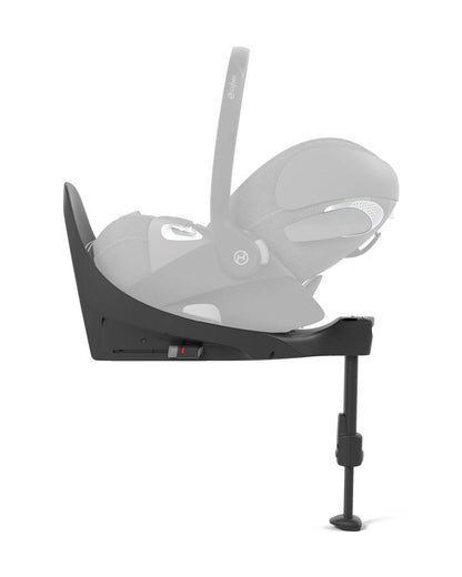 Cybex Base T ISOFIX Car Seat Base-Rear Facing Lock for Cloud T-Extra Stable Load Leg-2 Years Warranty-Black