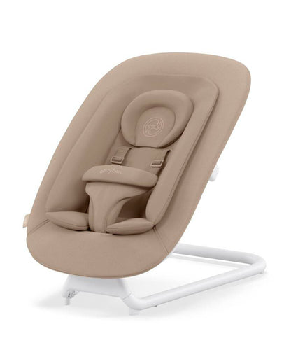 Cybex Lemo Baby Bouncer-Reclinable Seat-5 Point Harness-2 Years Warranty-For 0 to 3Y (Upto 15 Kg)-Almond Beige