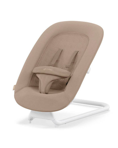 Cybex Lemo Baby Bouncer-Reclinable Seat-5 Point Harness-2 Years Warranty-For 0 to 3Y (Upto 15 Kg)-Almond Beige