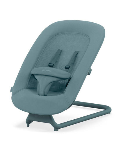 Cybex Lemo Baby Bouncer-Reclinable Seat-5 Point Harness-2 Years Warranty-For 0 to 3Y (Upto 15 Kg)-Stone Blue