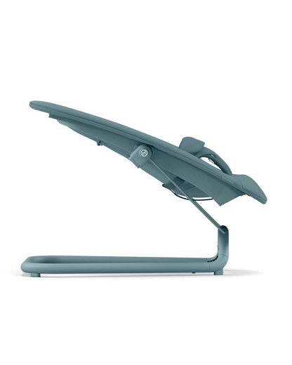 Cybex Lemo Baby Bouncer-Reclinable Seat-5 Point Harness-2 Years Warranty-For 0 to 3Y (Upto 15 Kg)-Stone Blue