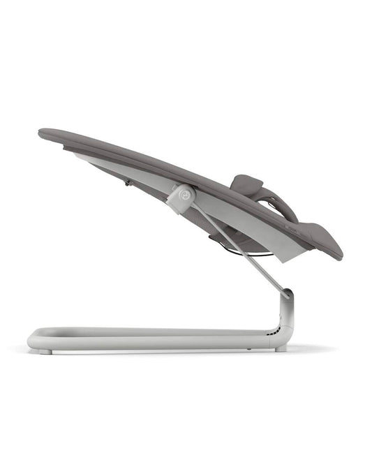 Cybex Lemo Baby Bouncer-Reclinable Seat-5 Point Harness-2 Years Warranty-For 0 to 3Y (Upto 15 Kg)-Suede Grey