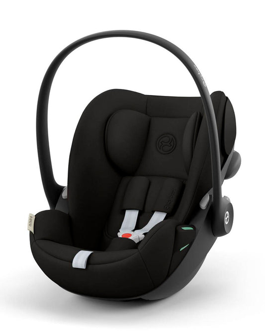 Cybex Cloud G i-Size Baby Car Seat-Rear Facing-Aircraft Certified-Near Flat Reclining Seat-14 Positions Adjustable Headrest-For 0 to 2Y (Upto 13 Kg)-Magic Black