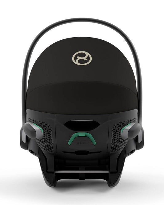 Cybex Cloud G i-Size Baby Car Seat-Rear Facing-Aircraft Certified-Near Flat Reclining Seat-14 Positions Adjustable Headrest-For 0 to 2Y (Upto 13 Kg)-Magic Black