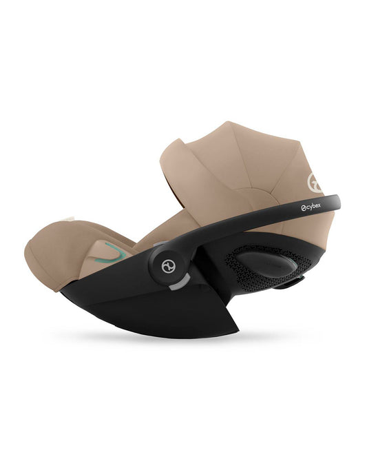 Cybex Cloud G i-Size PLUS Baby Car Seat-Rear Facing-Aircraft Certified-With Mesh Fabric For 6x Better Airflow-Near Flat Reclining Seat-14 Positions Adjustable Headrest-For 0 to 2Y (Upto 13 Kg)-Almond Beige