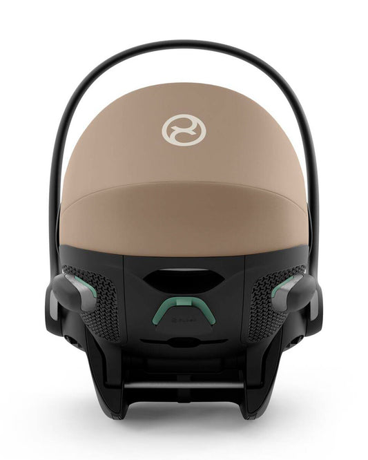 Cybex Cloud G i-Size PLUS Baby Car Seat-Rear Facing-Aircraft Certified-With Mesh Fabric For 6x Better Airflow-Near Flat Reclining Seat-14 Positions Adjustable Headrest-For 0 to 2Y (Upto 13 Kg)-Almond Beige