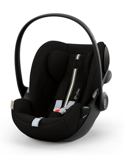 Cybex Cloud G i-Size PLUS Baby Car Seat-Rear Facing-Aircraft Certified-With Mesh Fabric For 6x Better Airflow-Near Flat Reclining Seat-14 Positions Adjustable Headrest-For 0M to 2Y (Upto 13 Kg)-Moon Black