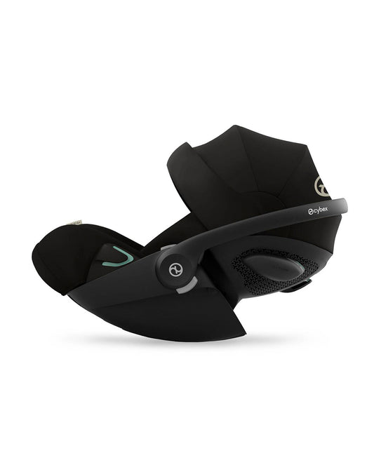 Cybex Cloud G i-Size PLUS Baby Car Seat-Rear Facing-Aircraft Certified-With Mesh Fabric For 6x Better Airflow-Near Flat Reclining Seat-14 Positions Adjustable Headrest-For 0M to 2Y (Upto 13 Kg)-Moon Black