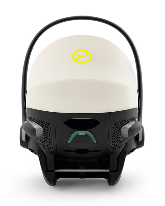 Cybex Balios S Lux Stroller & Cloud G i-Size Plus Car Seat Travel System-Includes Adapters-Taupe Frame & Seashell Beige