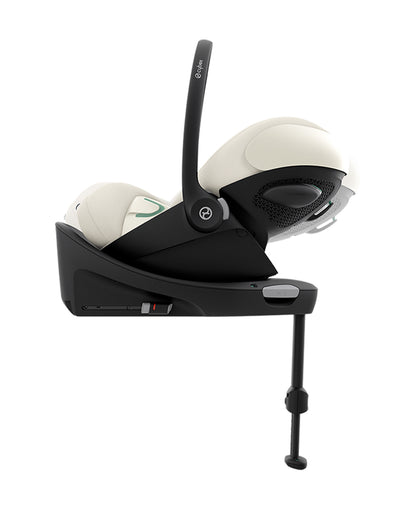 Cybex Cloud G i-Size PLUS Baby Car Seat-Rear Facing-Aircraft Certified-With Mesh Fabric For 6x Better Airflow-Near Flat Reclining Seat-14 Positions Adjustable Headrest-For 0 to 2Y (Upto 13 Kg)-Seashell Beige