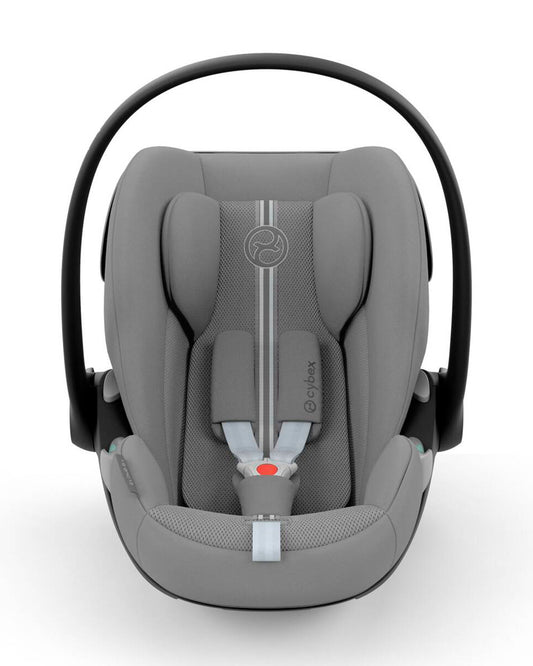 Cybex Cloud G i-Size PLUS Baby Car Seat-Rear Facing-Aircraft Certified-With Mesh Fabric For 6x Better Airflow-Near Flat Reclining Seat-14 Positions Adjustable Headrest-For 0 to 2Y (Upto 13 Kg)-Stone Grey