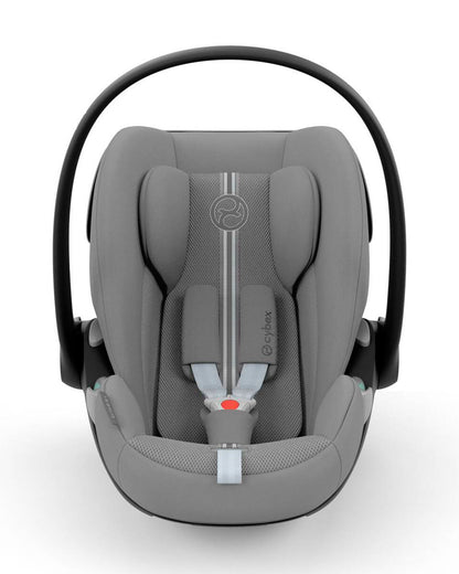 Cybex Balios S Lux Stroller & Cloud G i-Size Plus Car Seat Travel System-Includes Adapters-Silver Frame & Stone Grey