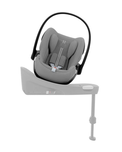 Cybex Cloud G i-Size PLUS Baby Car Seat-Rear Facing-Aircraft Certified-With Mesh Fabric For 6x Better Airflow-Near Flat Reclining Seat-14 Positions Adjustable Headrest-For 0 to 2Y (Upto 13 Kg)-Stone Grey