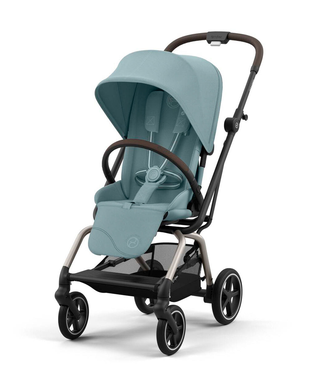 Taupe Frame & Stormy Blue Seat